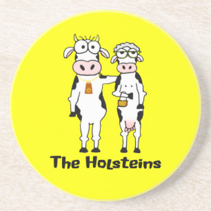 Dessous De Verre En Grès Les Holsteins