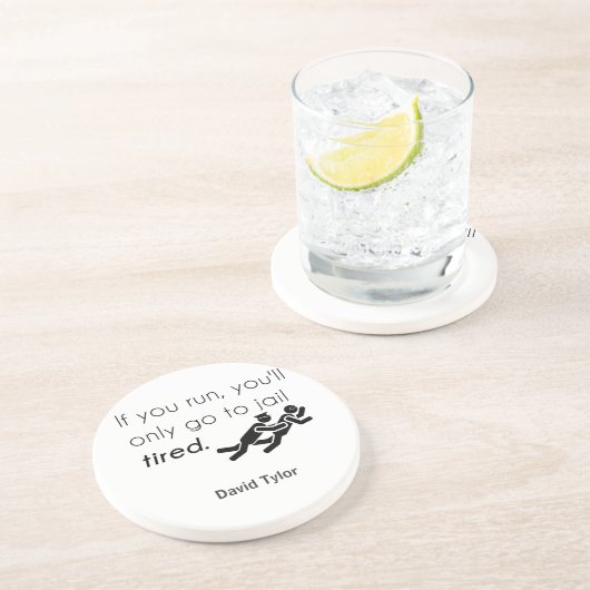 Dessous De Verre En Grès Les Jokes (Côté)