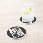 Dessous De Verre En Grès Les joueurs de basse mieux doigts (Côté)