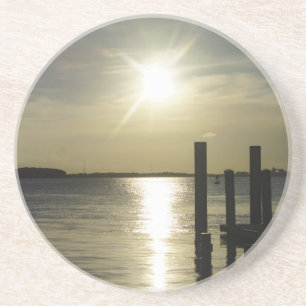 Dessous De Verre En Grès Les Jours Se Terminent À Cooper River