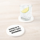 Dessous De Verre En Grès Les meilleurs cadeaux Nonnie du monde de Black Tex (Côté)