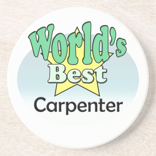 Dessous De Verre En Grès Les meilleurs Carpenter du monde (Devant)