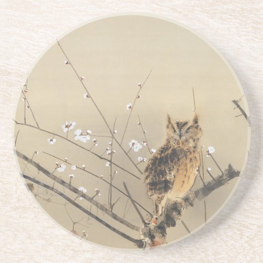 Dessous De Verre En Grès Les premières fleurs de prune par Nishimura Goun, (Devant)