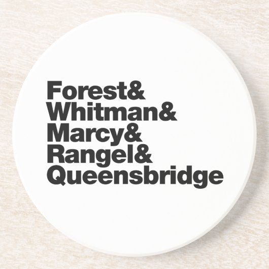 Dessous De Verre En Grès Les projets (Devant)