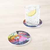 Dessous De Verre En Grès Les tablettes de Moïse (Côté)