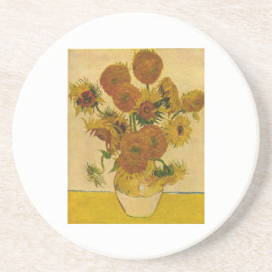 Dessous De Verre En Grès Les tournesols de Vincent van Gogh, 1878