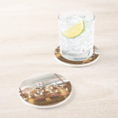 Dessous De Verre En Grès Les Vikings (Côté)