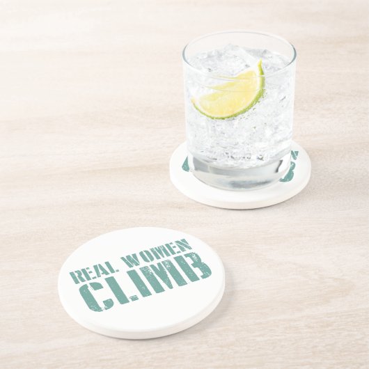 Dessous De Verre En Grès Les vraies femmes grimpent (Côté)