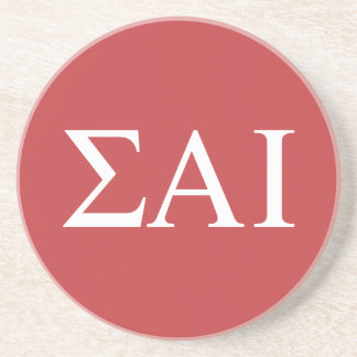 Dessous De Verre En Grès Lettres grecques Sigma Alpha Iota