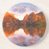 Dessous De Verre En Grès Lever de soleil (Devant)