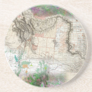 Dessous De Verre En Grès Lewis et Clark