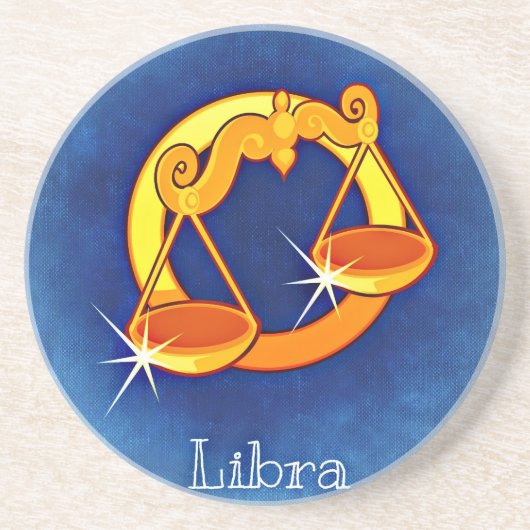 Dessous De Verre En Grès Libra (Devant)