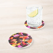 DESSOUS DE VERRE EN GRÈS LICORICE (Côté)
