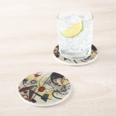 Dessous De Verre En Grès Ligne ininterrompue Kandinsky Transverse (Côté)