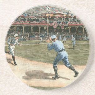 Dessous De Verre En Grès Ligue nationale de baseball 1886