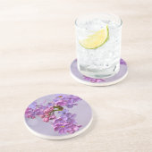 Dessous De Verre En Grès Lilacs au printemps (Côté)