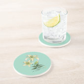 Dessous De Verre En Grès Lilies (Côté)