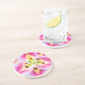 Dessous De Verre En Grès Lily en gros plan (Côté)