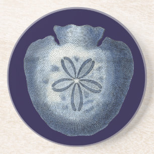 Dessous De Verre En Grès L'indigo écosse III