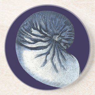 Dessous De Verre En Grès L'indigo écosse VII