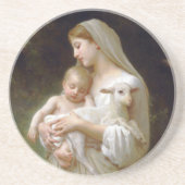 Dessous De Verre En Grès L'innocence (Devant)