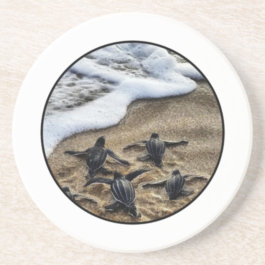 Dessous De Verre En Grès L'instinct nouveau-né (Devant)