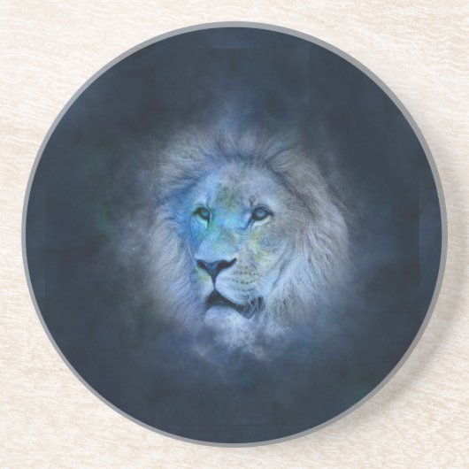 Dessous De Verre En Grès lion leo (Devant)