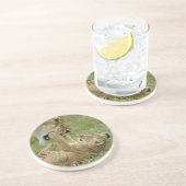 Dessous De Verre En Grès Lionceau Jouant (Côté)