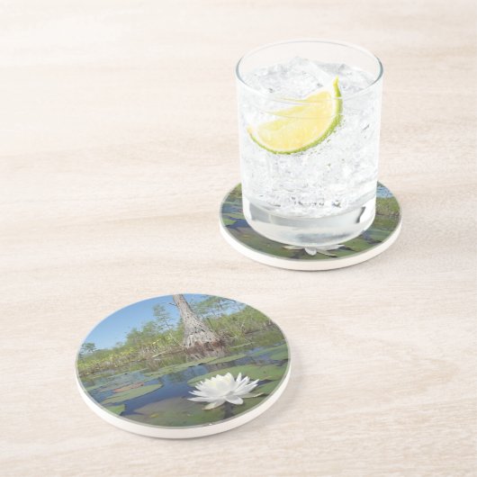 Dessous De Verre En Grès Lit d'eau 2 (Côté)