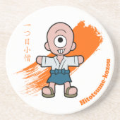 Dessous De Verre En Grès Little Hitotsume-kozou Yokai (Devant)