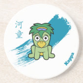 Dessous De Verre En Grès Little Kappa Yokai (Devant)