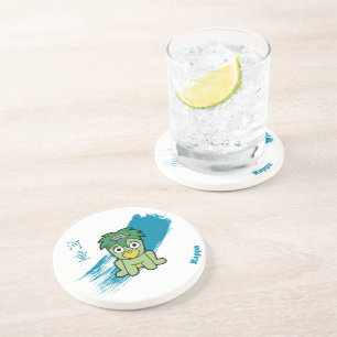 Dessous De Verre En Grès Little Kappa Yokai