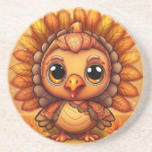 Dessous De Verre En Grès Little Turkey 2 (Devant)