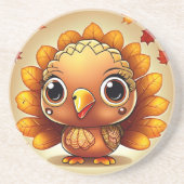 Dessous De Verre En Grès Little Turkey 3 (Devant)