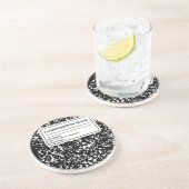 Dessous De Verre En Grès Livre de composition (Côté)