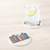 Dessous De Verre En Grès Livres Shakespeare No.1 (Côté)