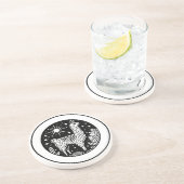 Dessous De Verre En Grès Llama (Côté)