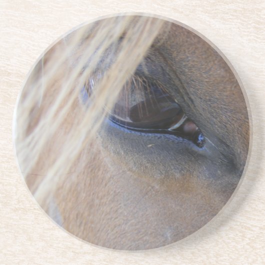 Dessous De Verre En Grès L'oeil d'avril (Devant)