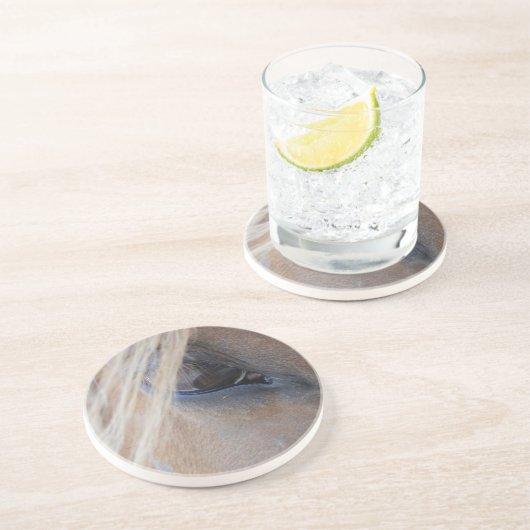 Dessous De Verre En Grès L'oeil d'avril (Côté)