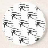 Dessous De Verre En Grès L'Oeil Du Motif Horus (Devant)