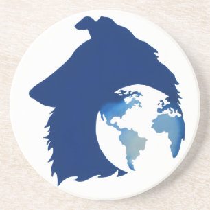 Dessous De Verre En Grès logo ColliesWithoutBorder