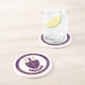 Dessous De Verre En Grès Logo de Phi Alpha Delta (Côté)