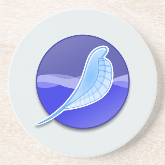 Dessous De Verre En Grès Logo de SeaMonkey (Devant)