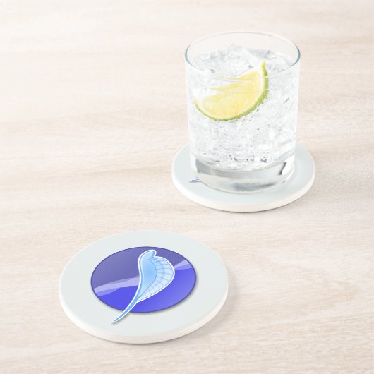 Dessous De Verre En Grès Logo de SeaMonkey (Côté)