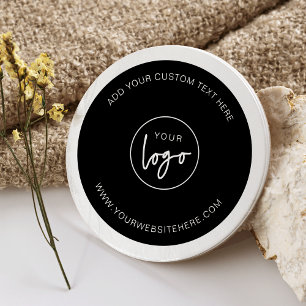 Dessous De Verre En Grès Logo d'entreprise moderne cadeau d'entreprise marq