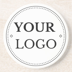 Dessous De Verre En Grès Logo d'entreprise Noël moderne