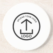 Dessous De Verre En Grès Logo d'entreprise personnalisé Offre promotionnell (Devant)