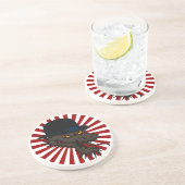 Dessous De Verre En Grès Logo My Dragon (Côté)