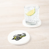 Dessous De Verre En Grès Logo superbe d'abeille de Dodge (Côté)