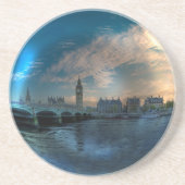 Dessous De Verre En Grès London Westminster Cityscape Photo balle (Devant)